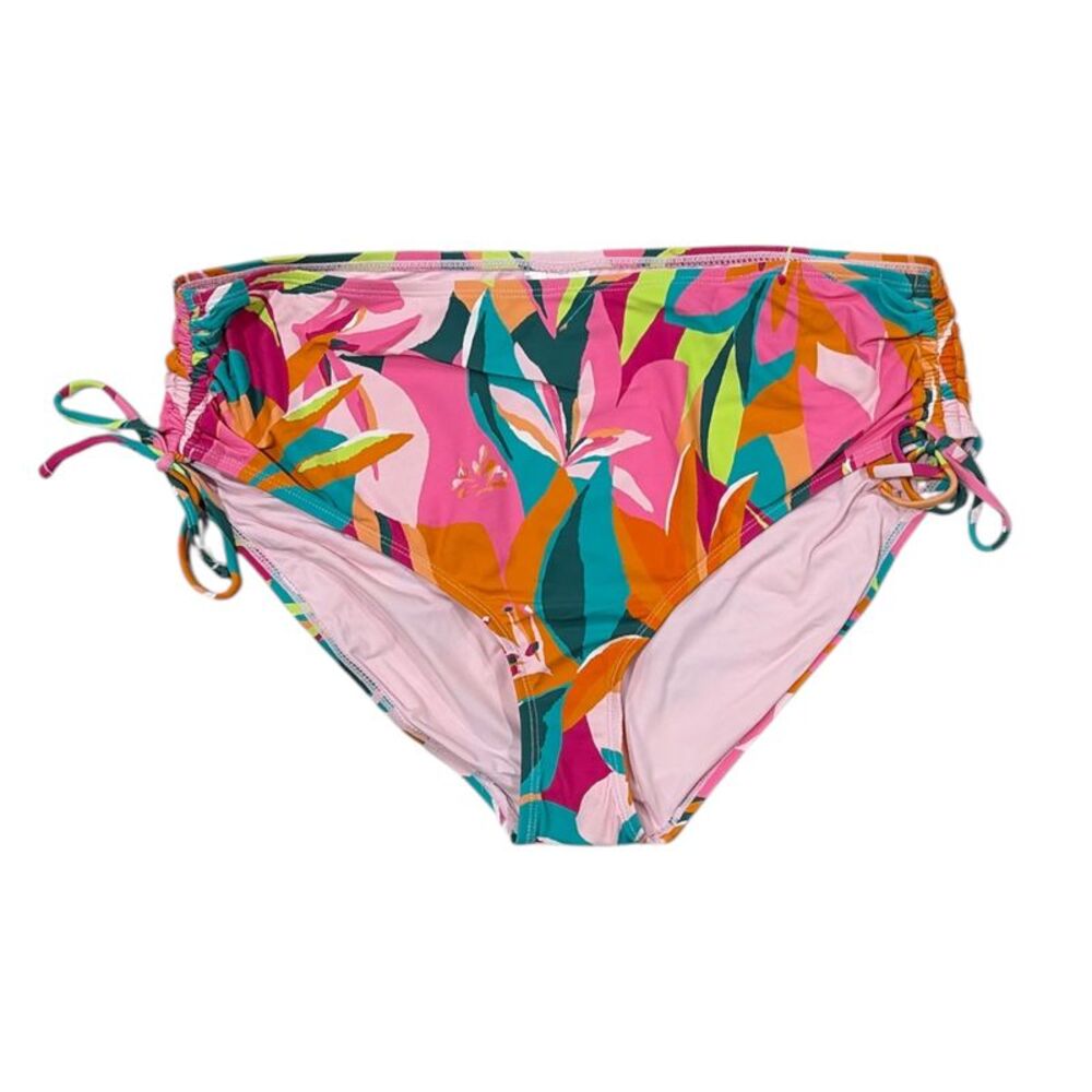 Multi - Anne Cole Limited Edition Women's Mid Rise Waist Full Coverage Swim Bott
